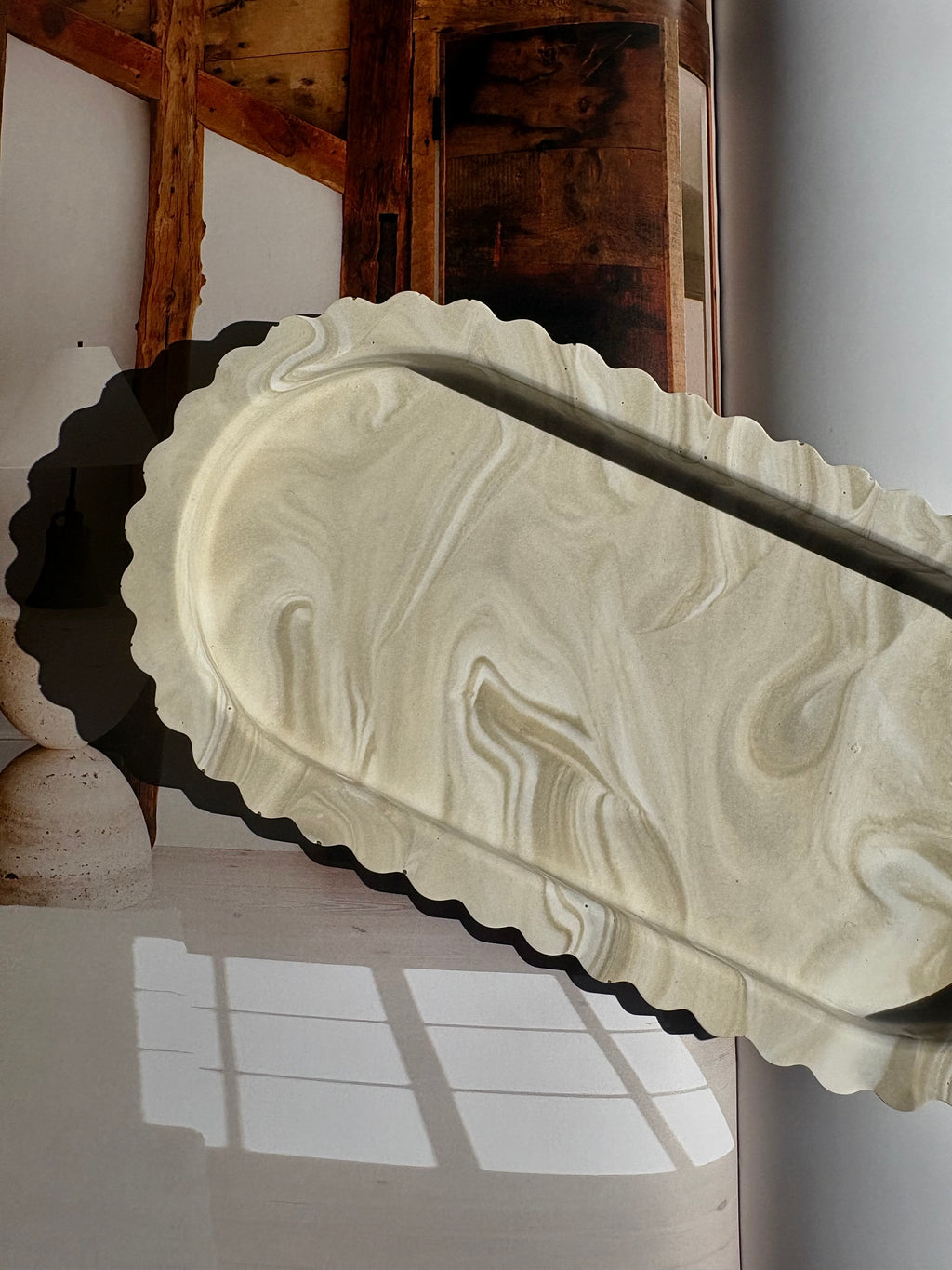 The Marbled Ruffle
