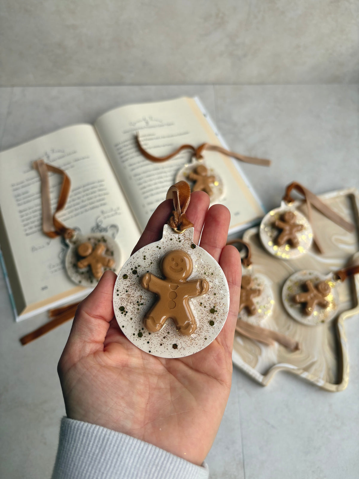 *COMING SOON *  Gingerbread man Tree decorations