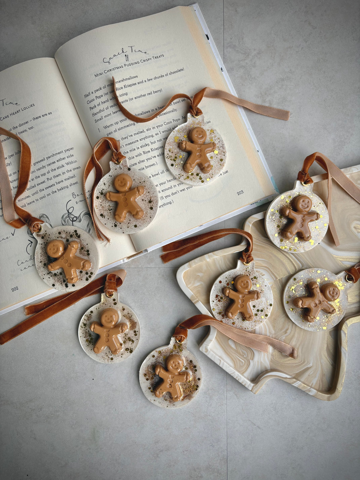 *COMING SOON *  Gingerbread man Tree decorations